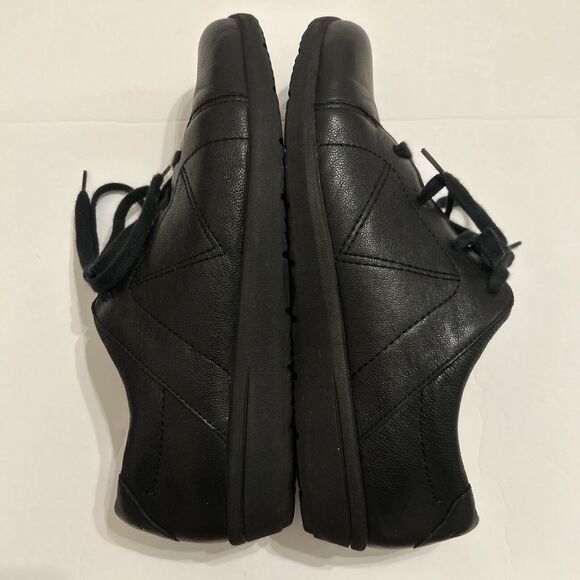 Vionic Magnolia Lindsey Black Soft Leather Lace Up Everyday Shoes Women's Sz 8.5 - Picture 11 of 12